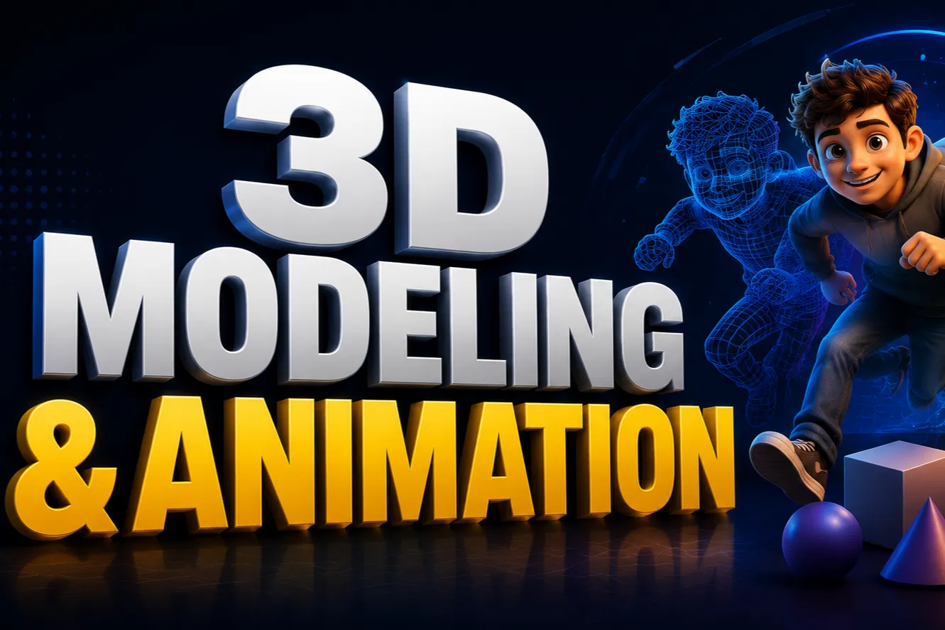3D মডেলিং ও অ্যানিমেশন